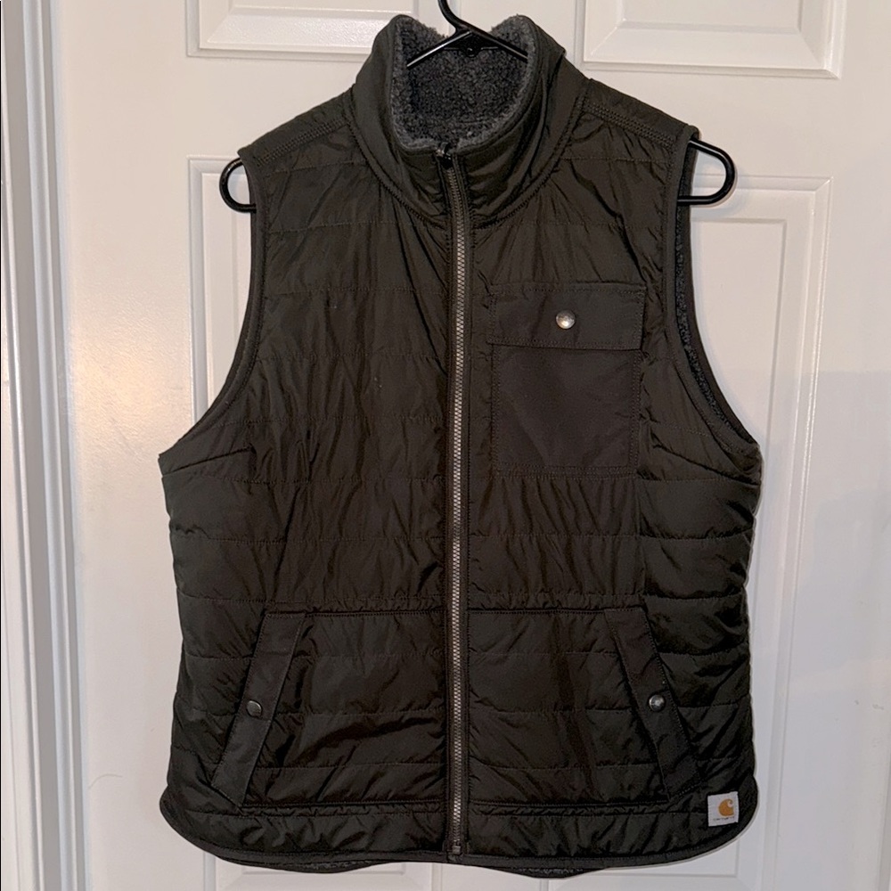 Carhartt Dark Green Vest M/L